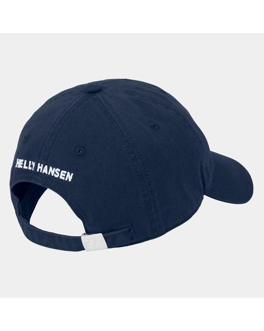 Helly Hansen Blue Logo Cotton Cap Std