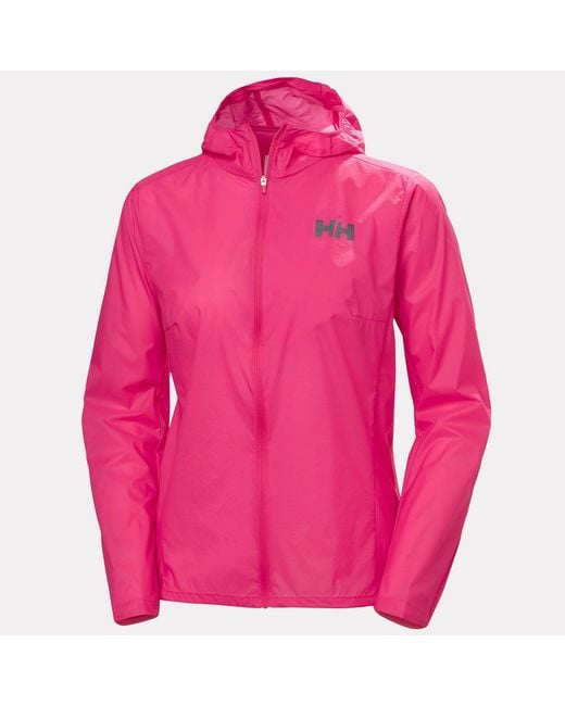 Helly Hansen Pink Trail Windbreaker Jacket