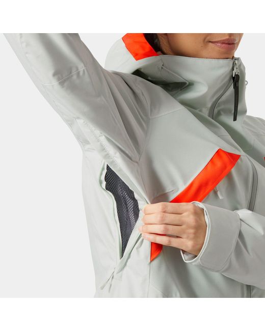 Helly Hansen Metallic Whitewall Lifaloft 3.0 Ski Jacket
