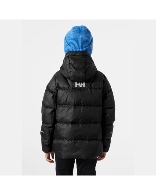 Helly Hansen Black Juniors' Isfjord Down Winter Jacket 2.0