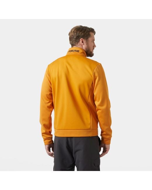 Helly Hansen Orange Hp Fleece Jacket 2.0 for men