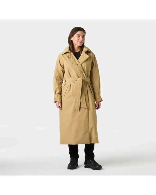 Helly Hansen Metallic Avenue Insulated Long Trench Coat