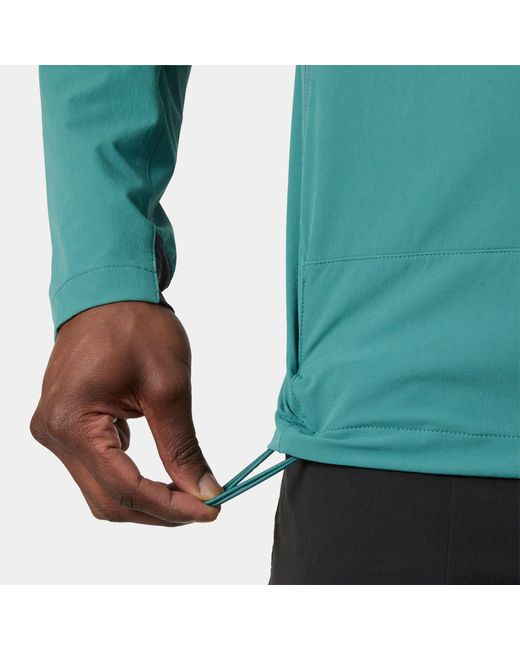 Helly Hansen Green Blaze Hooded Softshell Jacket for men