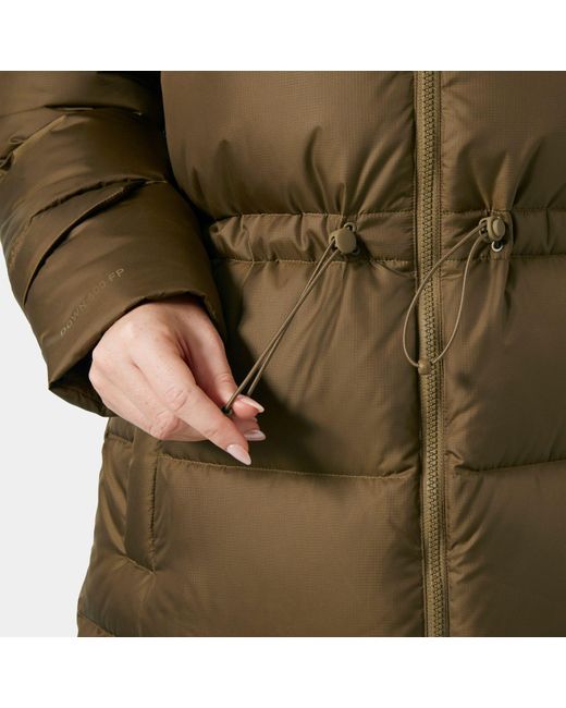 Parka En Duvet Femme Essence Marron Helly Hansen en coloris Green