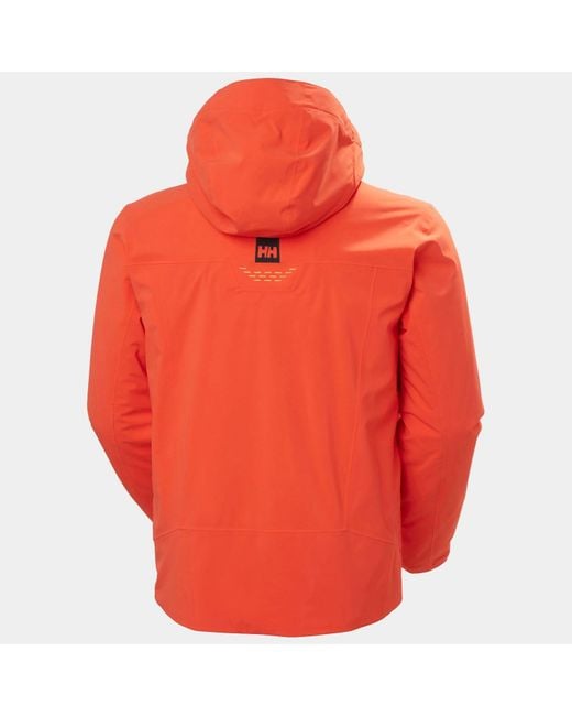 Helly Hansen Alpha Lifaloft Lightweight Ski Jacket Red for men