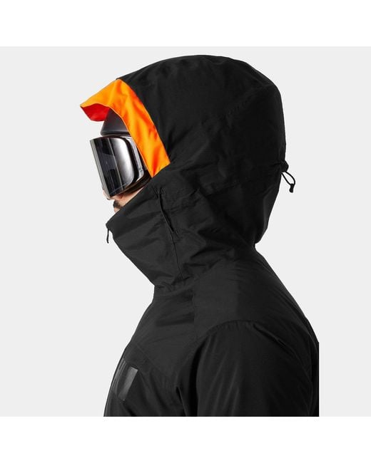 Helly Hansen Black Powdreamer 2.0 Jacket for men