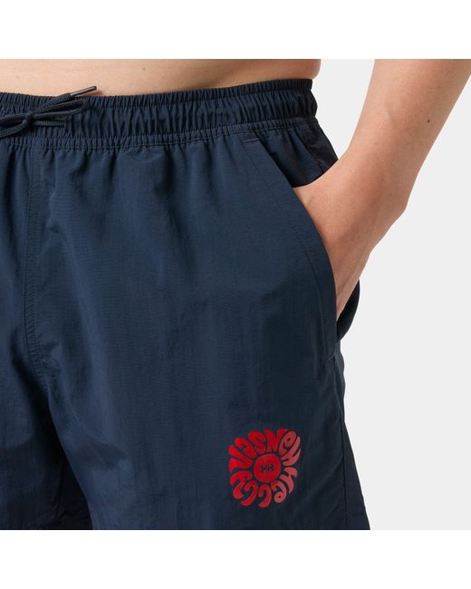 Helly Hansen Blue Cascais Trunk 4.5" for men