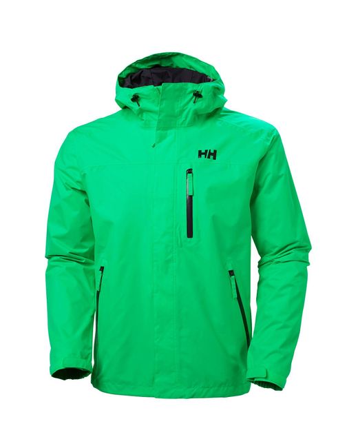 Helly Hansen Vancouver Rain Jacket Green for men