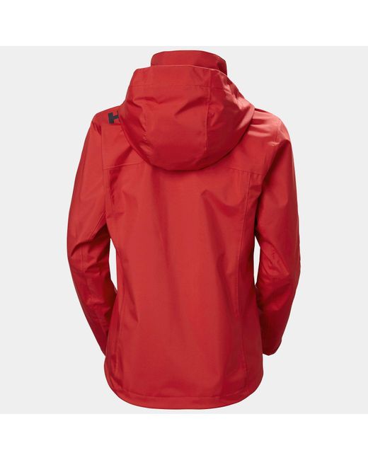 Helly Hansen Red Crew Hooded Jacket 2.0