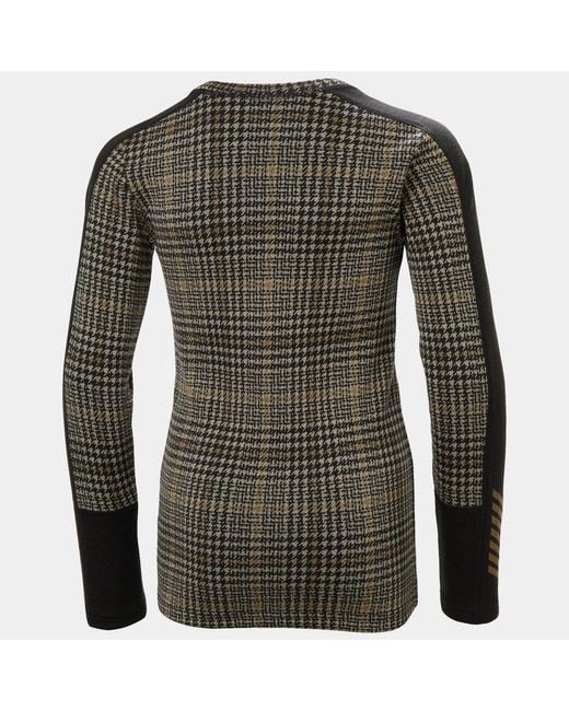 Helly Hansen Green Junior's Hh Graphic Lifa Merino Midweight Base Layer Set