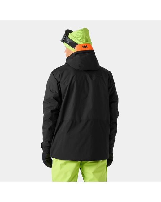 Helly Hansen Black Powdreamer 3.0 Jacket for men