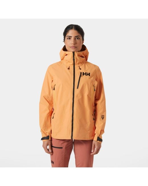 Helly Hansen Orange Odin 9 Worlds 3.0 Shell Jacket