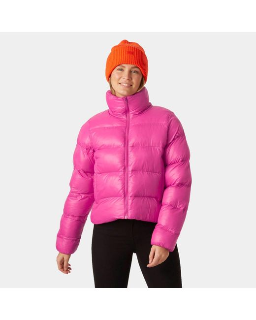 Helly Hansen Pink Jade Puffer Jacket Purple