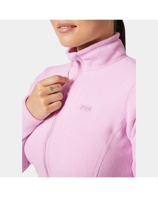 Helly Hansen Pink Daybreaker Fleece Jacket With Zip