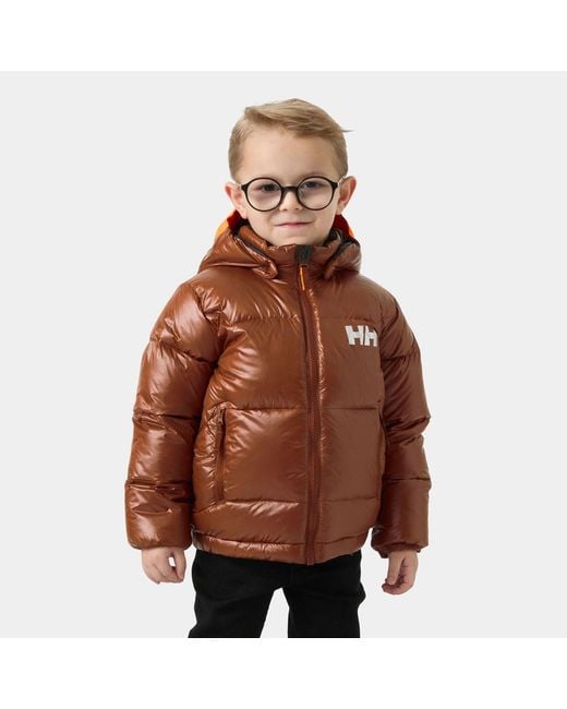 Helly Hansen Brown Kids' Isfjord Down Winter Jacket