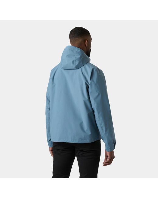 Helly Hansen Blue Escape Rain Jacket for men