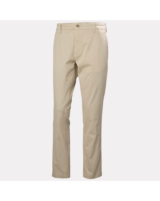 Helly Hansen Natural Bryggen Chino Trousers for men