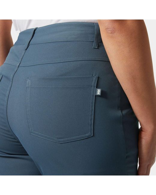 Helly Hansen Blue Holmen 5 Pocket Trousers for men