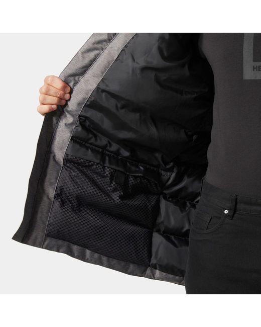 Helly Hansen Gray Nordsjo Comfortable Urban Winter Parka for men