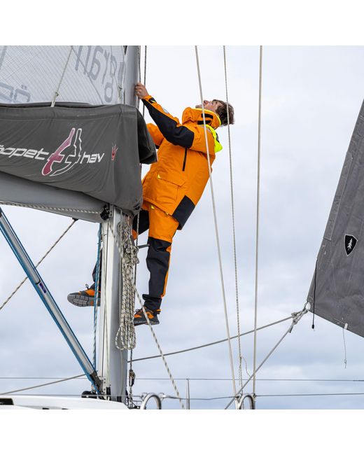 Helly Hansen Orange Skagen Offshore Sailing Jacket for men