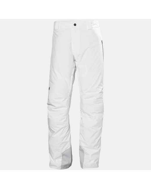 Helly Hansen White Legendary Insulated Ski Pants for men