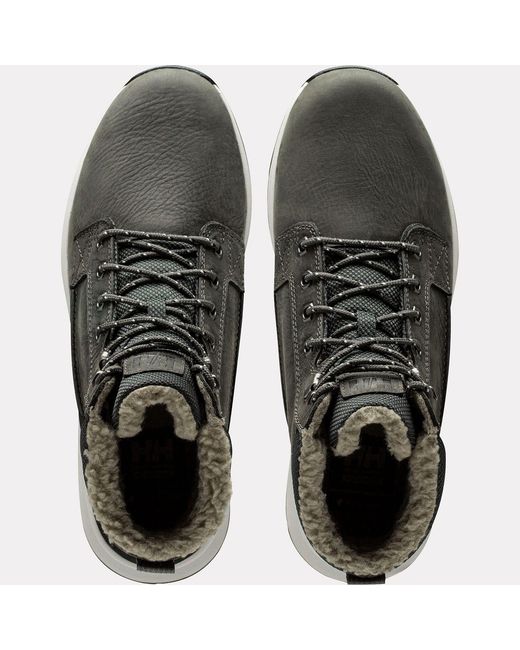 Helly Hansen Black Kelvin Lx Waterproof Leather Boots for men