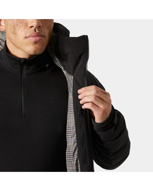 Helly Hansen Black Bossanova Puffy Jacket for men