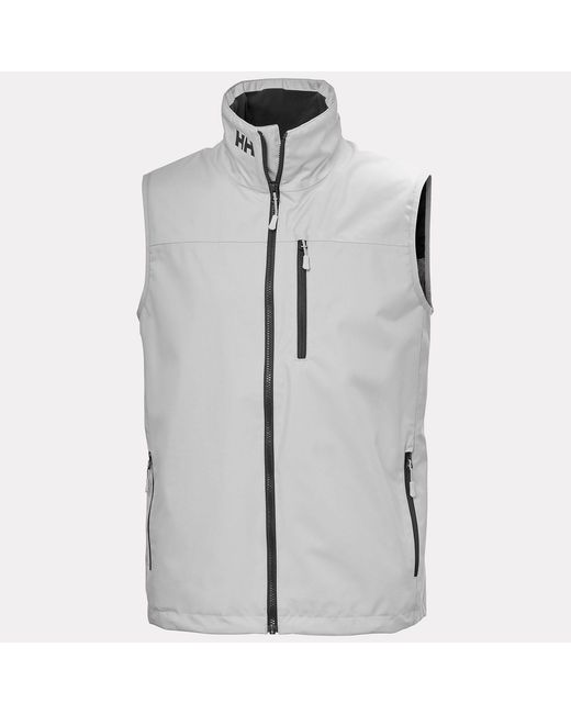 Helly Hansen Gray Crew Vest 2.0 ( Fog) Vest for men