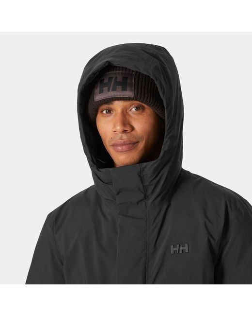 Helly Hansen Black Urban Pro Helly Tech Down Coat for men