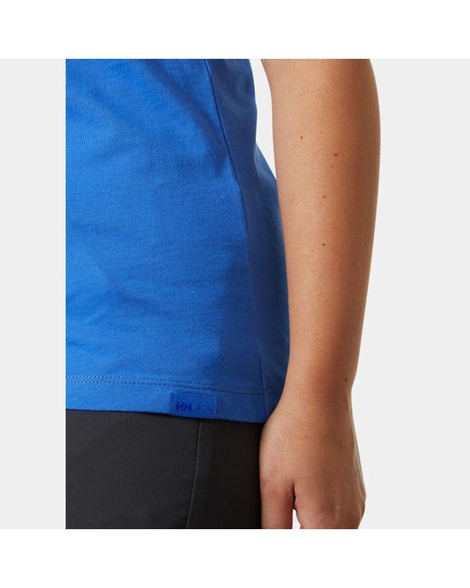 Helly Hansen Blue F2F Cotton T-Shirt 2.0