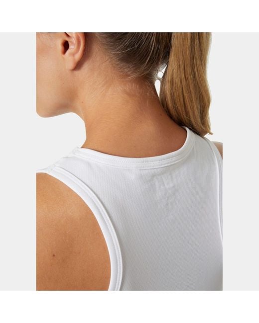 Helly Hansen White Hh Lifa Active Solen Tank