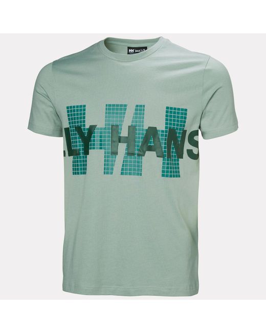 Helly Hansen Green Core Graphic T-Shirt 2.0 for men