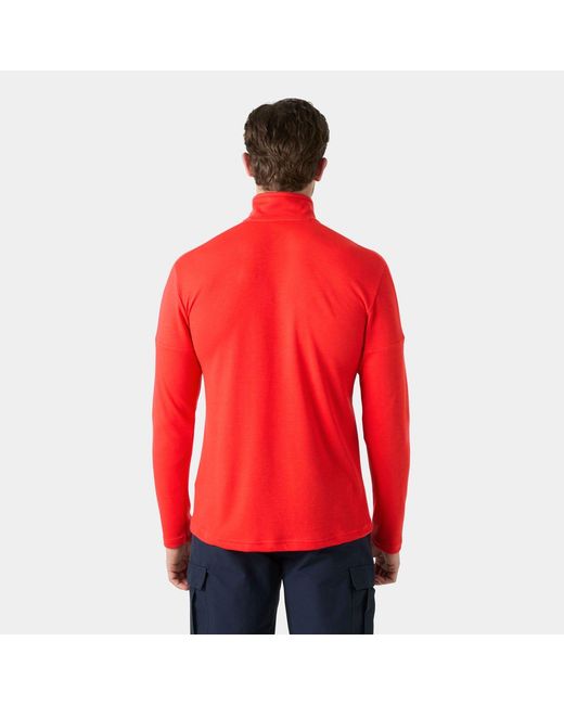 Helly Hansen Red Hp 1/2 Zip Pullover for men