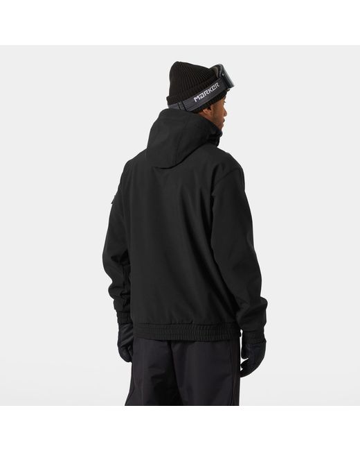 Helly Hansen Black Ullr D Ridable Hoodie