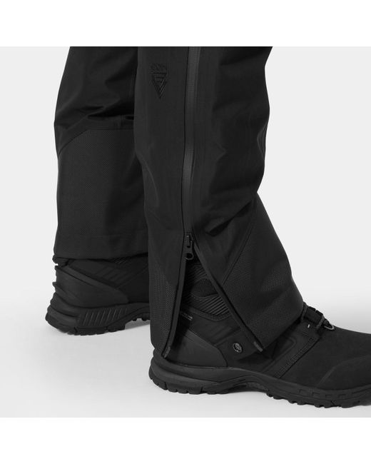 Helly Hansen Black Odin 9 Worlds Infinity 3L Shell Pants for men