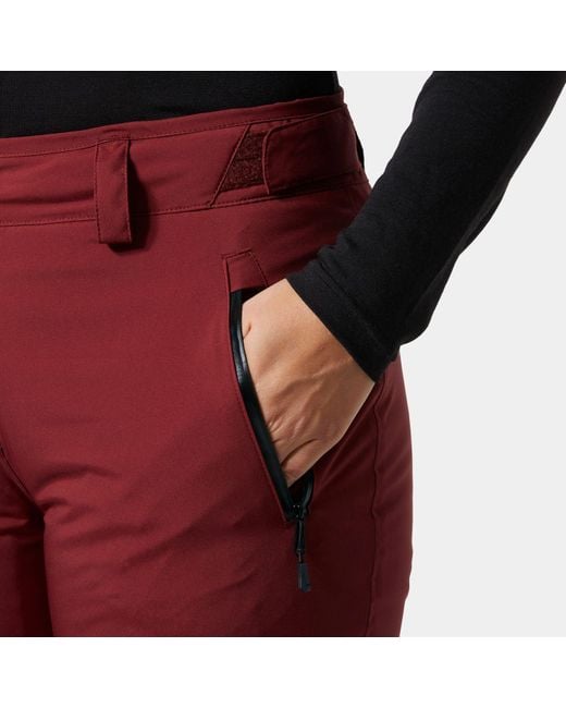 Helly Hansen Red Legendary Insulated Ski Pants for men