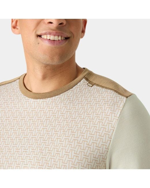 Helly Hansen Natural Lifa Merino Midweight Crew Base Layer for men