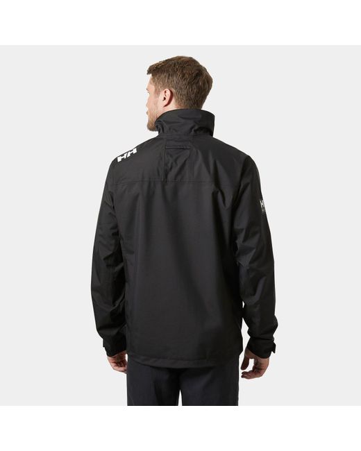 Helly Hansen Black Crew Jacket 2.0 for men