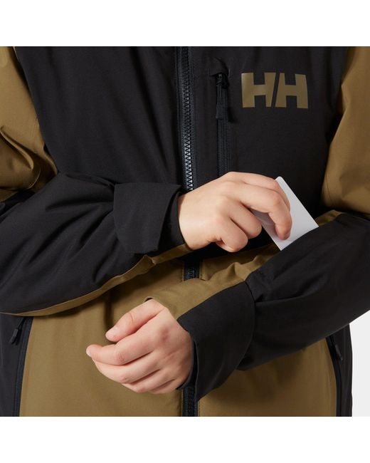 Elevate Ski Jacket Juvenil Helly Hansen de color Black