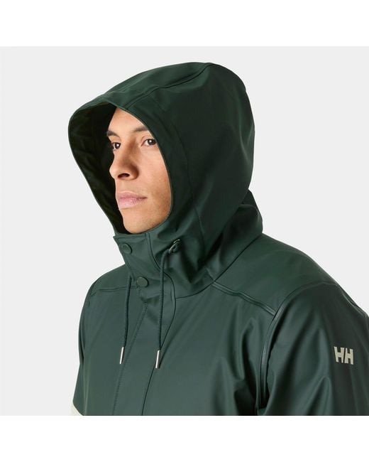 Helly Hansen Green Moss Block Coat for men