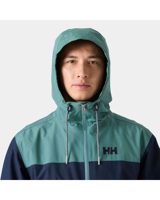 Helly Hansen Green Helly-hansen Koster Rain Jacket for men