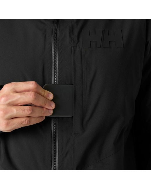 Helly Hansen Black Powdreamer 3.0 Jacket for men