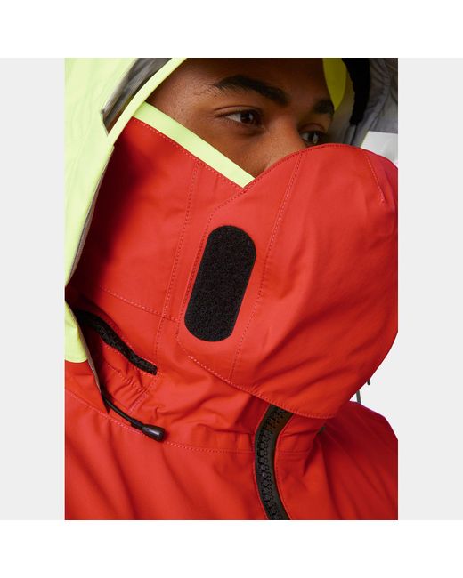 Helly Hansen Aegir Ocean Sailing Jacket Red for men