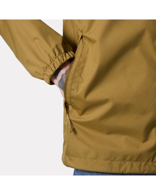 Helly Hansen Green Vancouver Rain Jacket for men