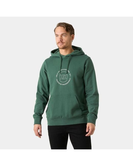 Helly Hansen Green Core Graphic Hoodie for men