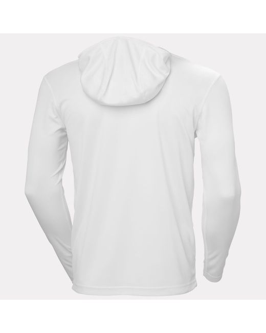 Helly Hansen White Helly-hansen Hh Tech Hoodie Hooded Sweatshirt for men