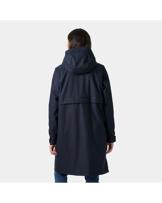 Helly Hansen Blue Moss Insulated Pu Coat