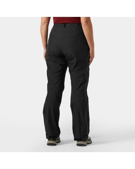 Helly Hansen Black Verglas Infinity 3-Layer Trousers for men