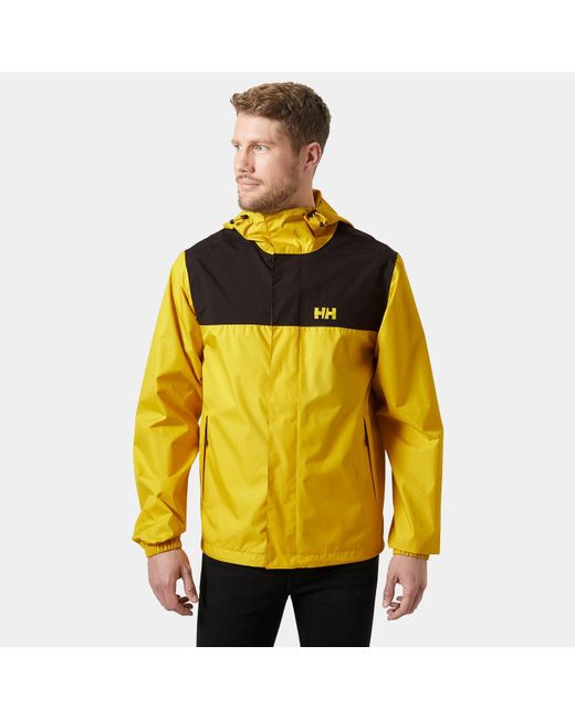 Helly Hansen Yellow Vancouver Rain Jacket for men