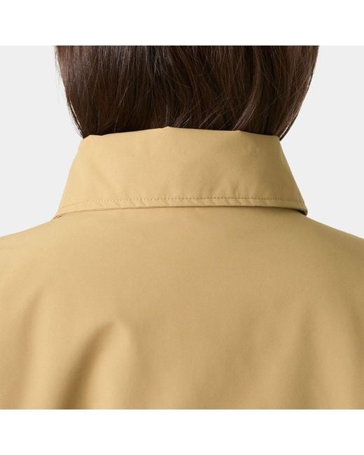 Helly Hansen Metallic Avenue Insulated Long Trench Coat